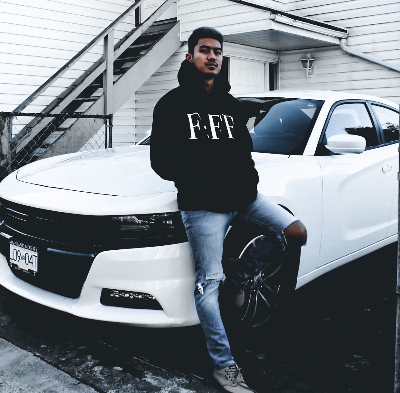 FFF Pullover Hoodie - Black